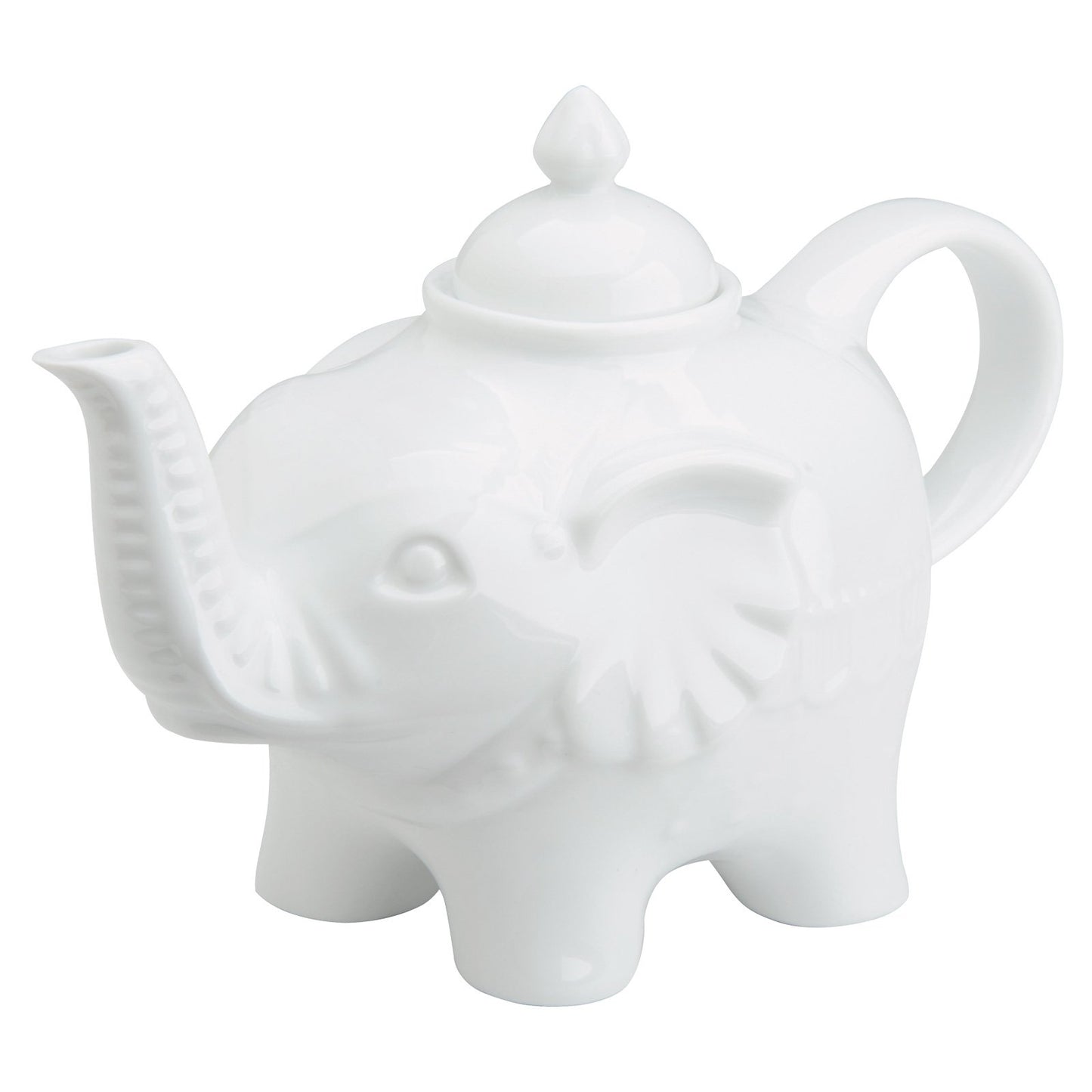 BIA ELEPHANT TEAPOT/WH