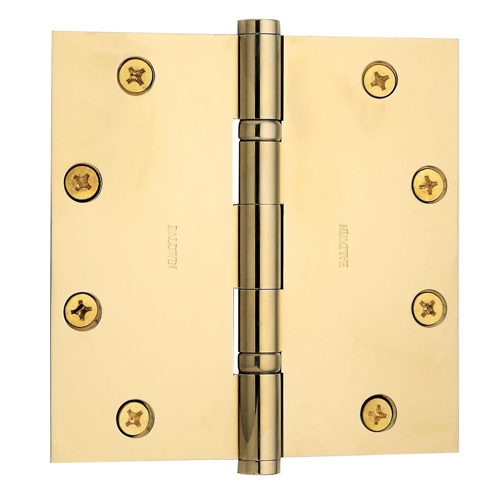 Baldwin 1051003I Mortise Hinge Lifetime Brass