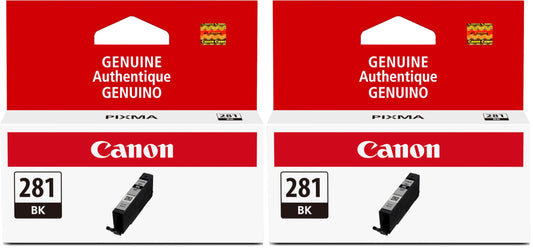 Canon CLI-281 Black Ink Tank 2-Pack