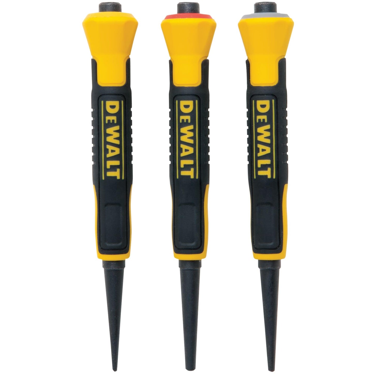 Dewalt Bi-Material Nail Sets DWHT58018 3-Pack
