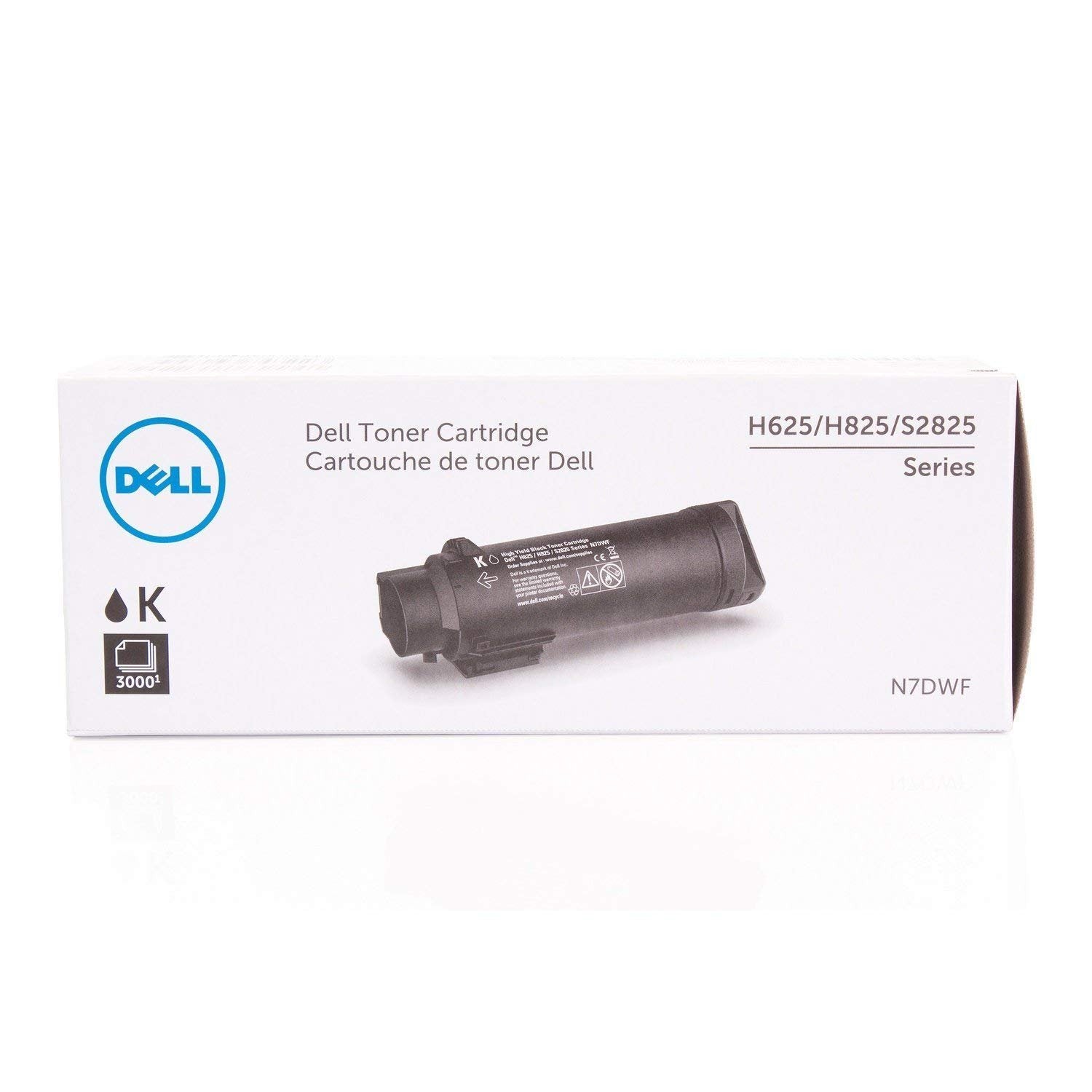 Dell N7DWF HY Black Toner Cartridge 3K