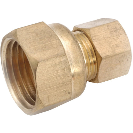 Anderson Metals 750066-0604 Brass Connector 3/8 x 1/4 in, 10-Pack