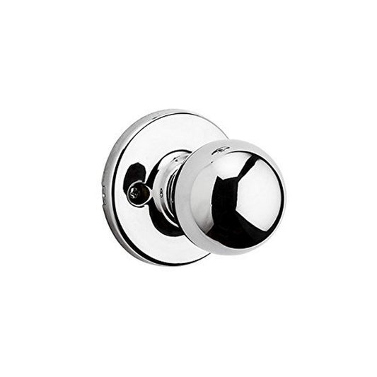 Kwikset Polo Dummy Door Knob Polished Chrome