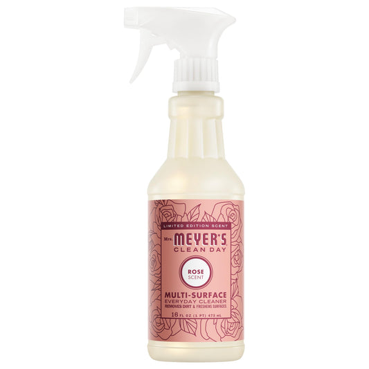 MRS. MEYER'S CLEAN DAY All-Purpose Cleaner Spray, Rose, 16 Fl oz