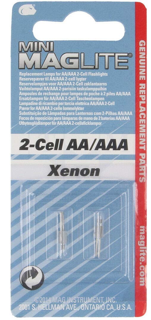 MAG Xenon Lamp for Mini Mag-Lite AA, 10 Pack