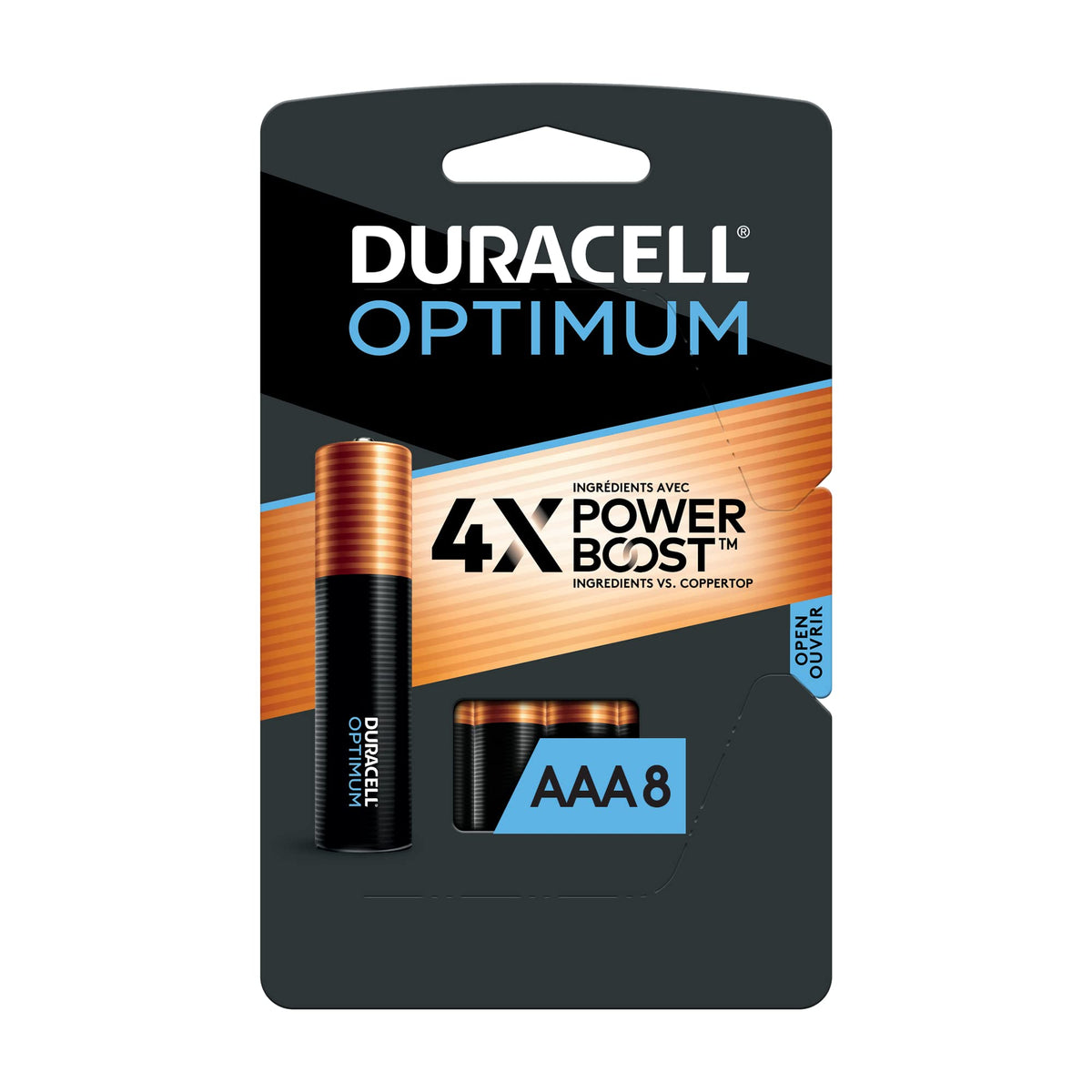 Duracell Optimum AAA Batteries 8-Pack