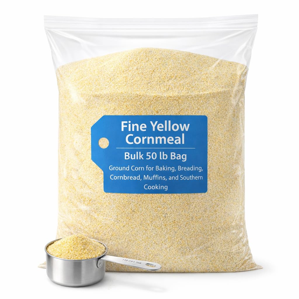 Fine Yellow Cornmeal 50 lbs.