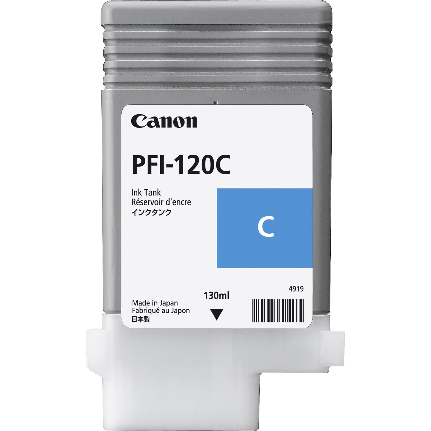 Ink Cartridge 2886C001 Standard Capacity PFI-120 Cyan | Cyan Inkjet Ink Cartridge (130 ml)