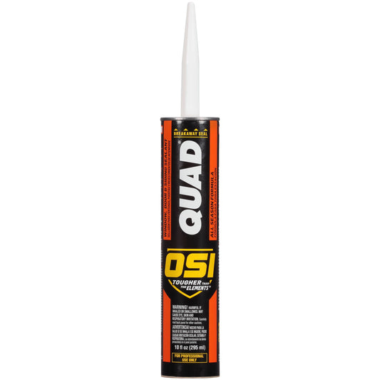 OSI Quad Clear Window, Door & Siding Sealant 10 fl oz