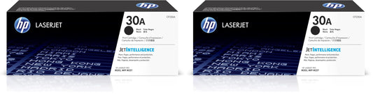 HP 30A Black Toner Cartridge CF230A 2-Pack