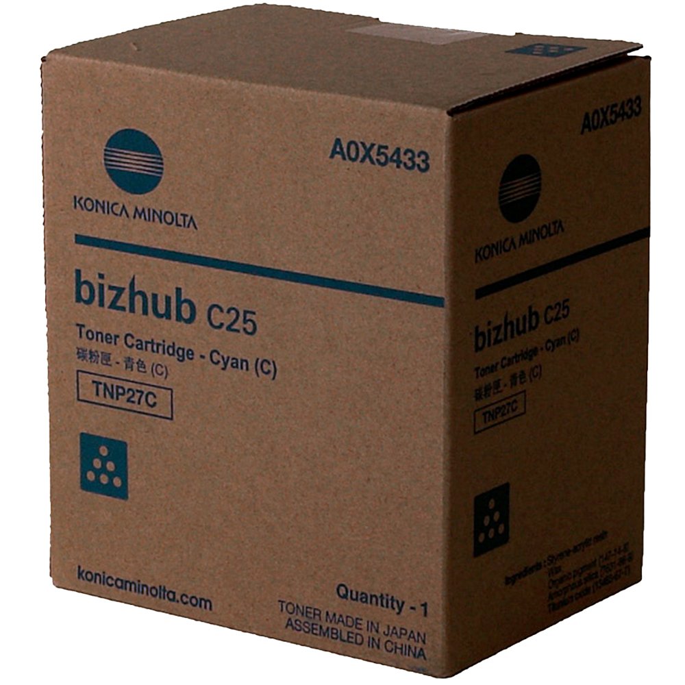 Konica Minolta OEM Cyan Toner A0X5433 6K Yield