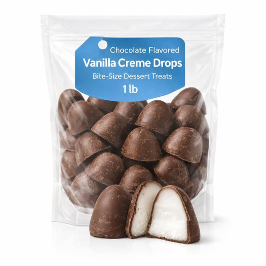 Zachary Chocolate Flavored Vanilla Creme Drops 1 lb