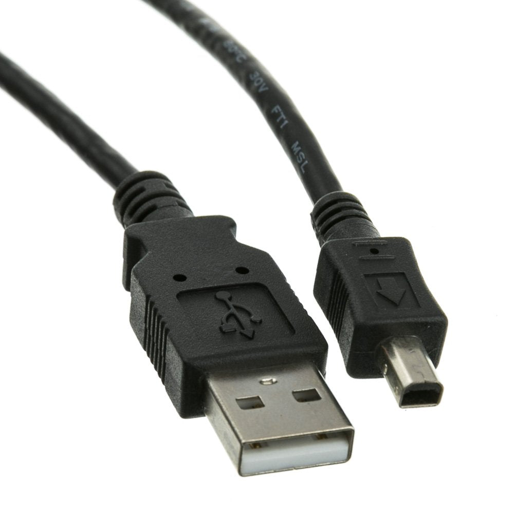 CableWholesale USB Type A to Mini-B Cable 6ft