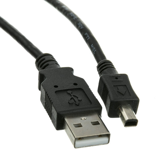 CableWholesale USB Type A to Mini-B Cable 6ft