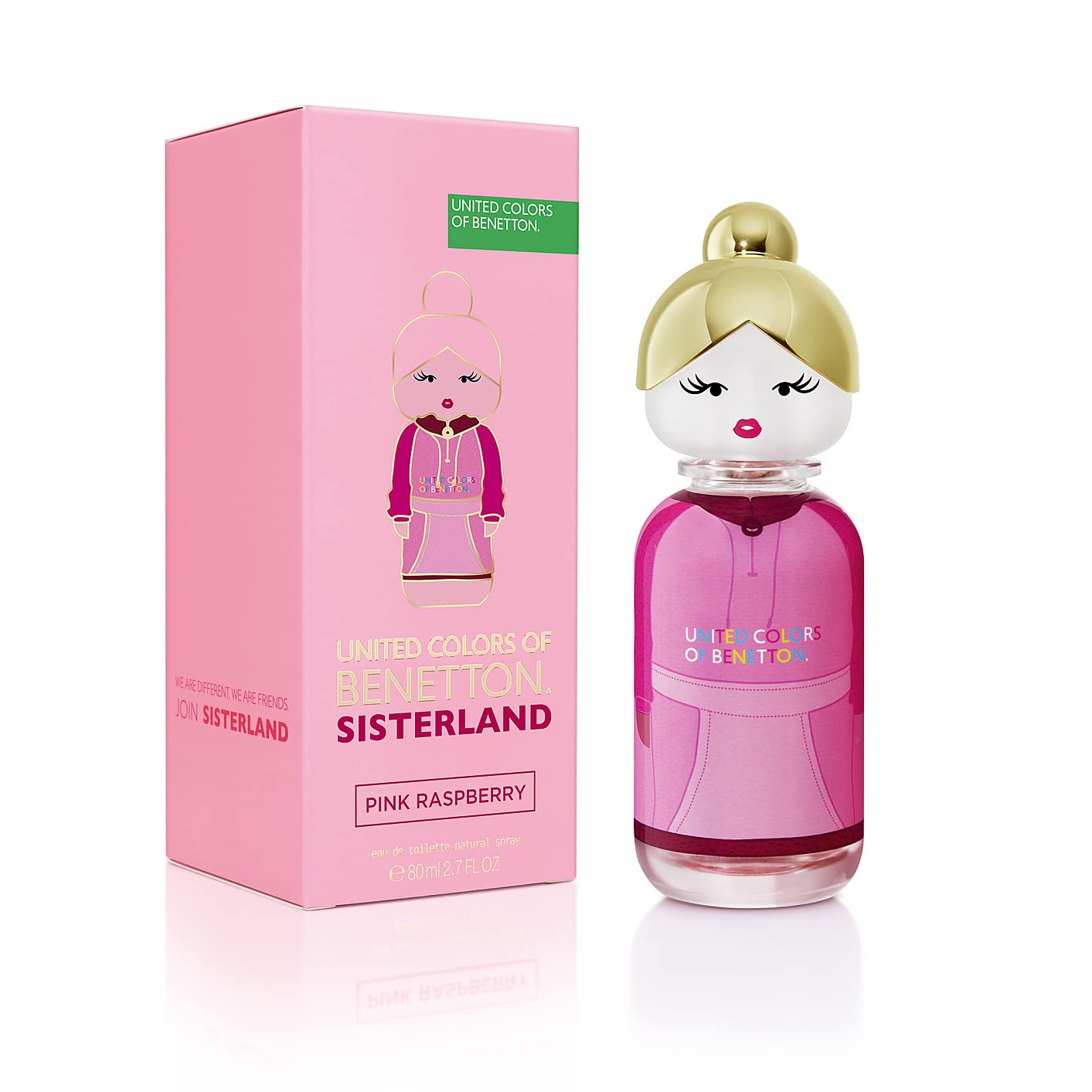 Benetton Sisterland Pink Raspberry EDT 2.7 oz