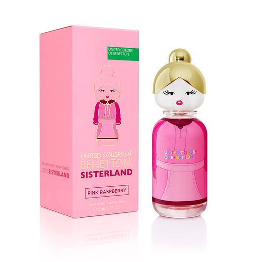 Benetton Sisterland Pink Raspberry EDT 2.7 oz