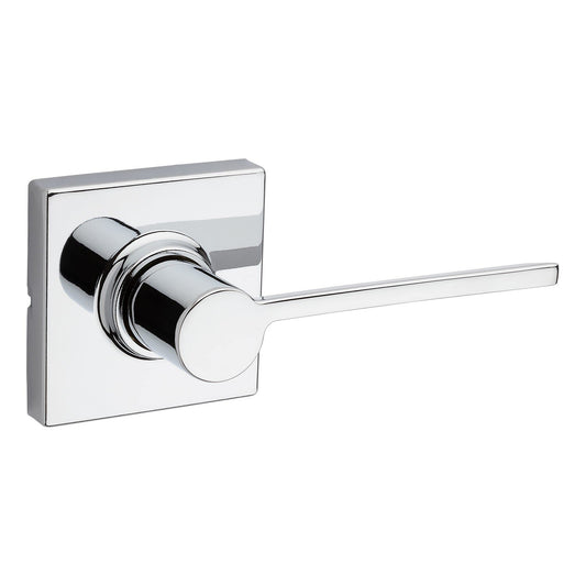 Kwikset Ladera Passage Door Handle, Polished Chrome