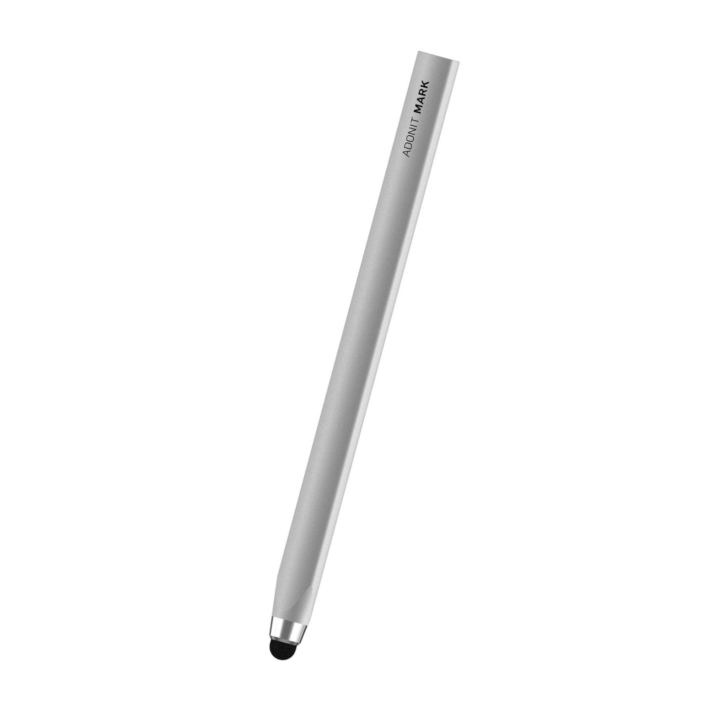 Adonit Mark (Silver) Aluminum Stylus Pens for Capacitive Touch Screen Tablets/Cell Phones (iPad, iPad Air, iPad mini, iPhone, Kindle and All Android Devices)