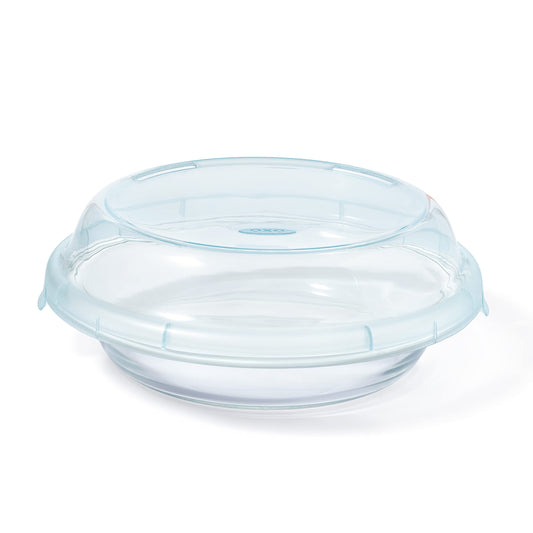 OXO Good Grips Glass Pie Plate with Lid 9-Inch