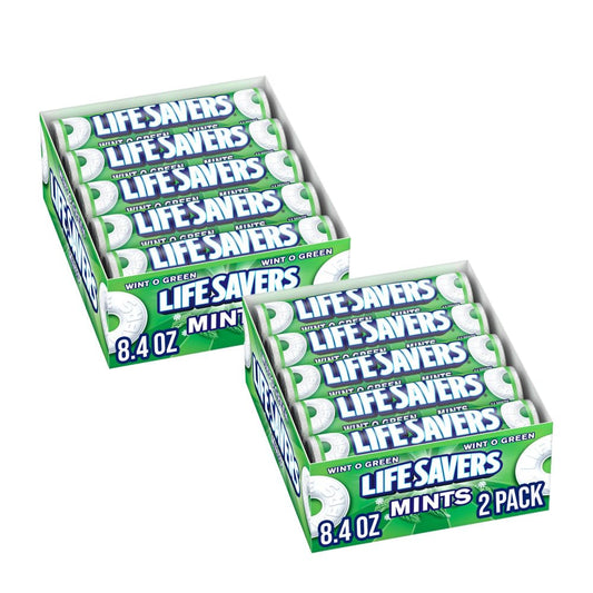 Lifesavers Roll (14 Piece) Mints Wintogreen .84oz 15/20ct