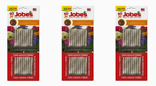 Jobe's 05231T Flowering Plant Fertilizer Spikes 3 Pack
