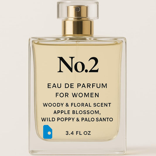 Billie Eilish No. 2 Eau de Parfum Perfume for Women, Woody + Floral Fragrance, Notes of Apple Blossom, Wild Poppy Flower and Palo Santo, 3.4 Fl Oz