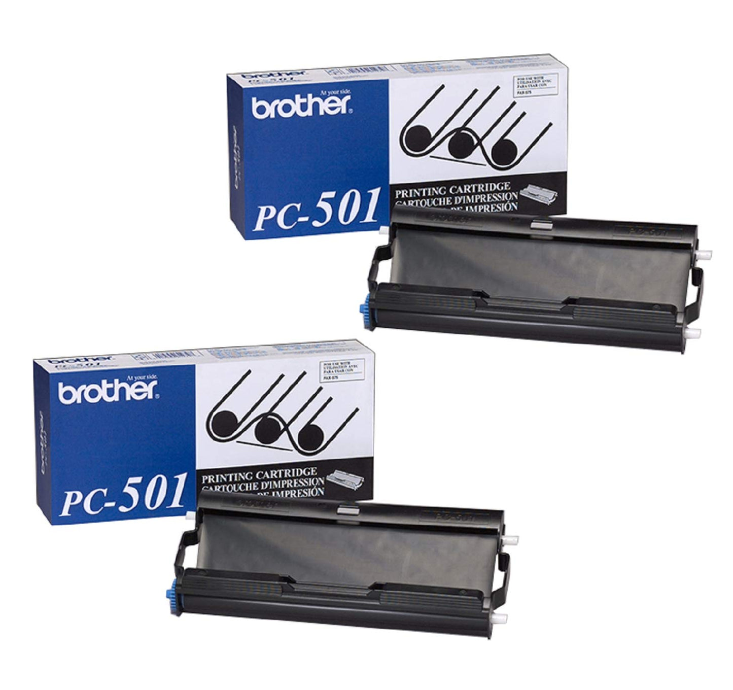 Brother PC501 Print Cartridge 2 Pack for Fax-575