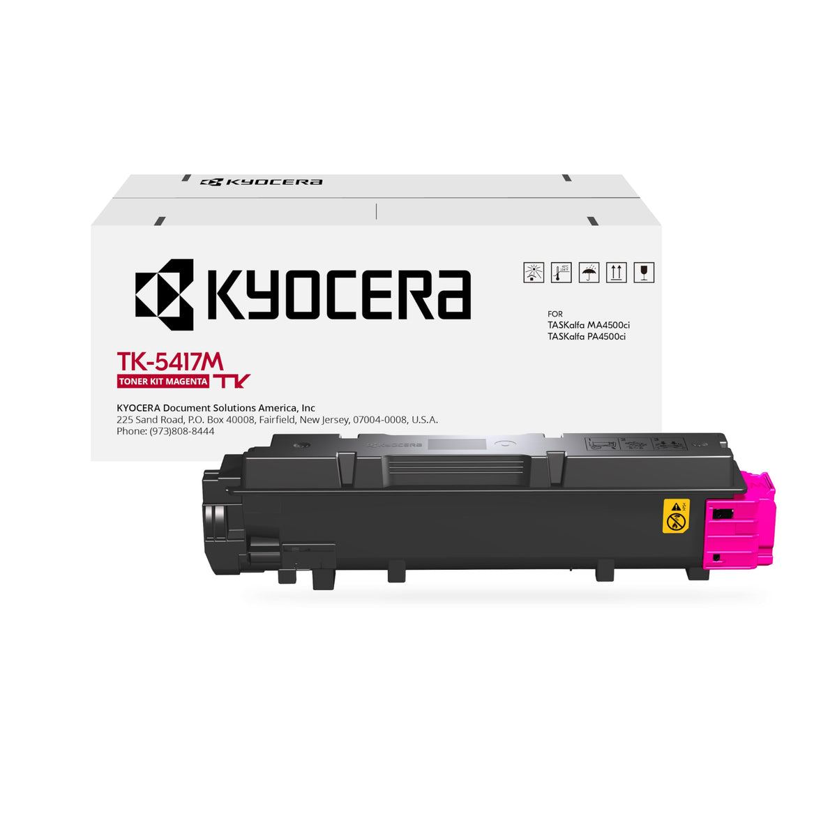 KYOCERA TK-5417M Magenta Toner Cartridge for MA4500ci / PA4500ci Model Laser Printers (1T02Z7BUS0)