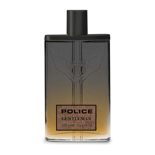 Gentleman By Police - Fragrance For Men - Refined And Charismatic - Top Notes of Bergamot, Lemon, Grapefruit - Heart of Cinnamon, Saffron - Base of Patchouli, Vetiver - 3.4 Oz EDT Spray