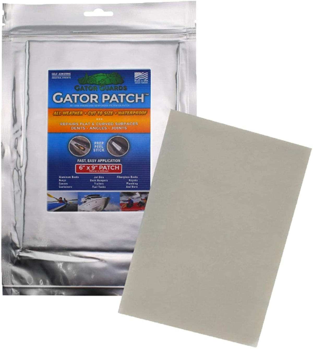 Gator Patch Fiberglass Reinforced Repair Patch 3 Sizes