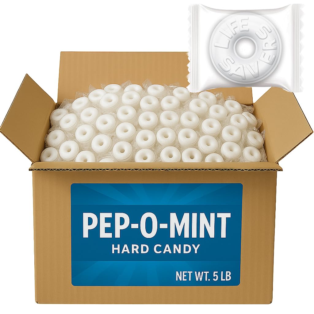 Pep O Mint Hard Candy, Bulk Pack, 6 LB 431691x3