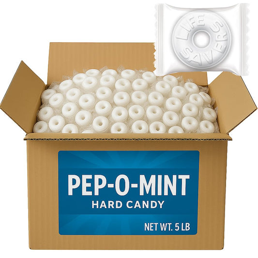 Pep O Mint Hard Candy, Bulk Pack, 6 LB 431691x3