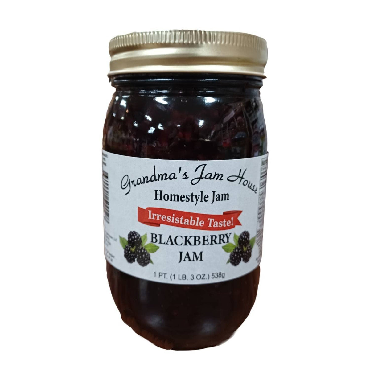 Grandma’s Jam House Blackberry Jam 1 Pint