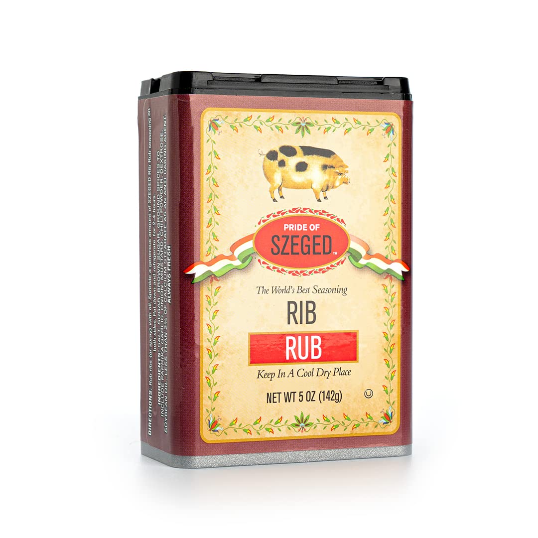 Szeged Rib Rub BBQ Pork & Beef Seasoning 5oz