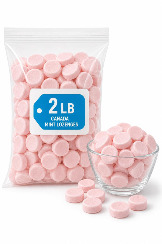 Spangler Canada Mint Lozenges 2 lb Bulk Bag