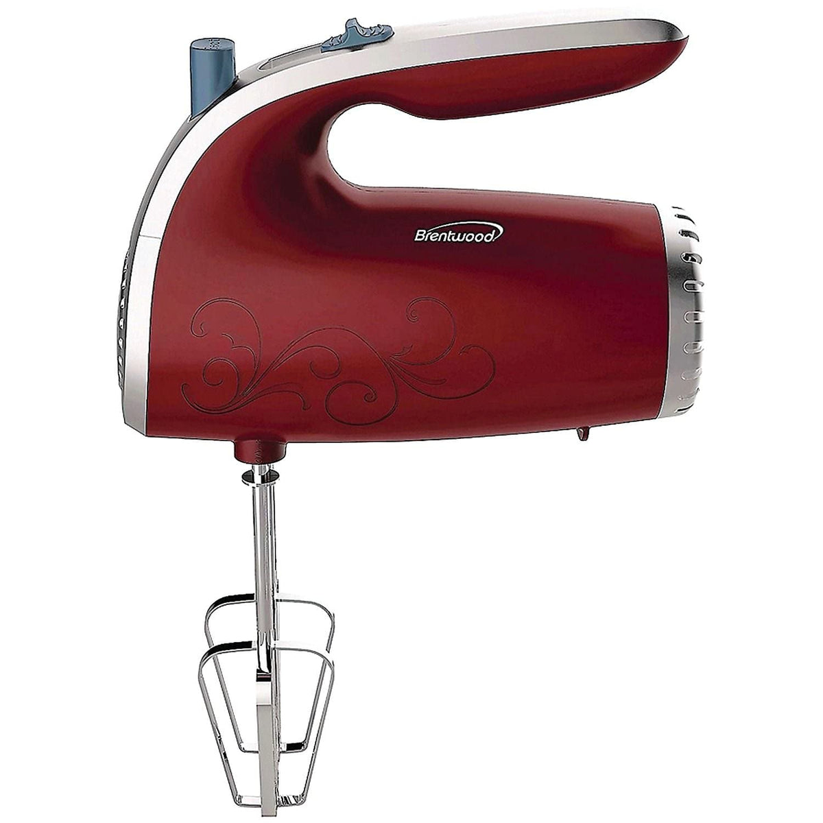 Brentwood HM-48R 5-Speed Hand Mixer Red