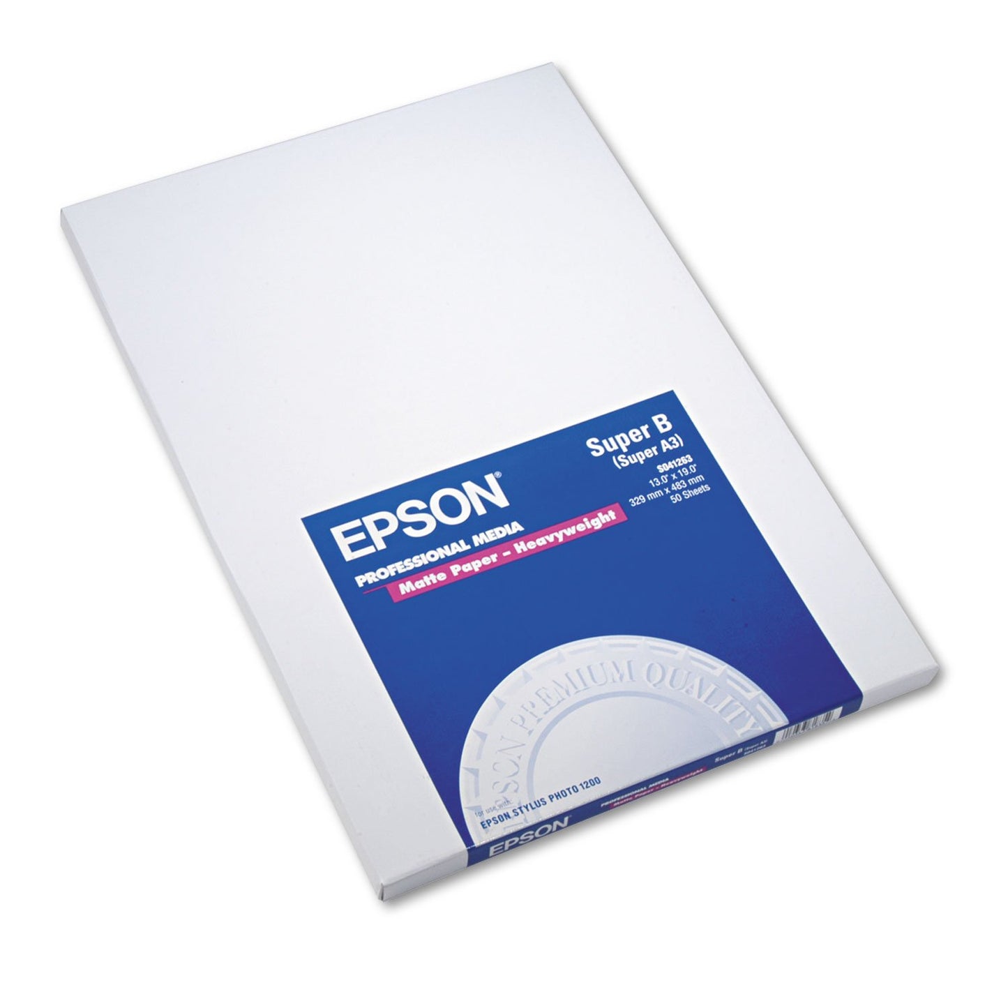 Epson Premium Presentation Paper Matte 13x19in 50 Sheets S041263