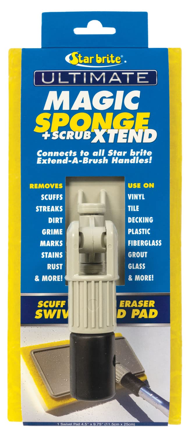 Star brite Magic Sponge + Scrub XTEND Flex Head