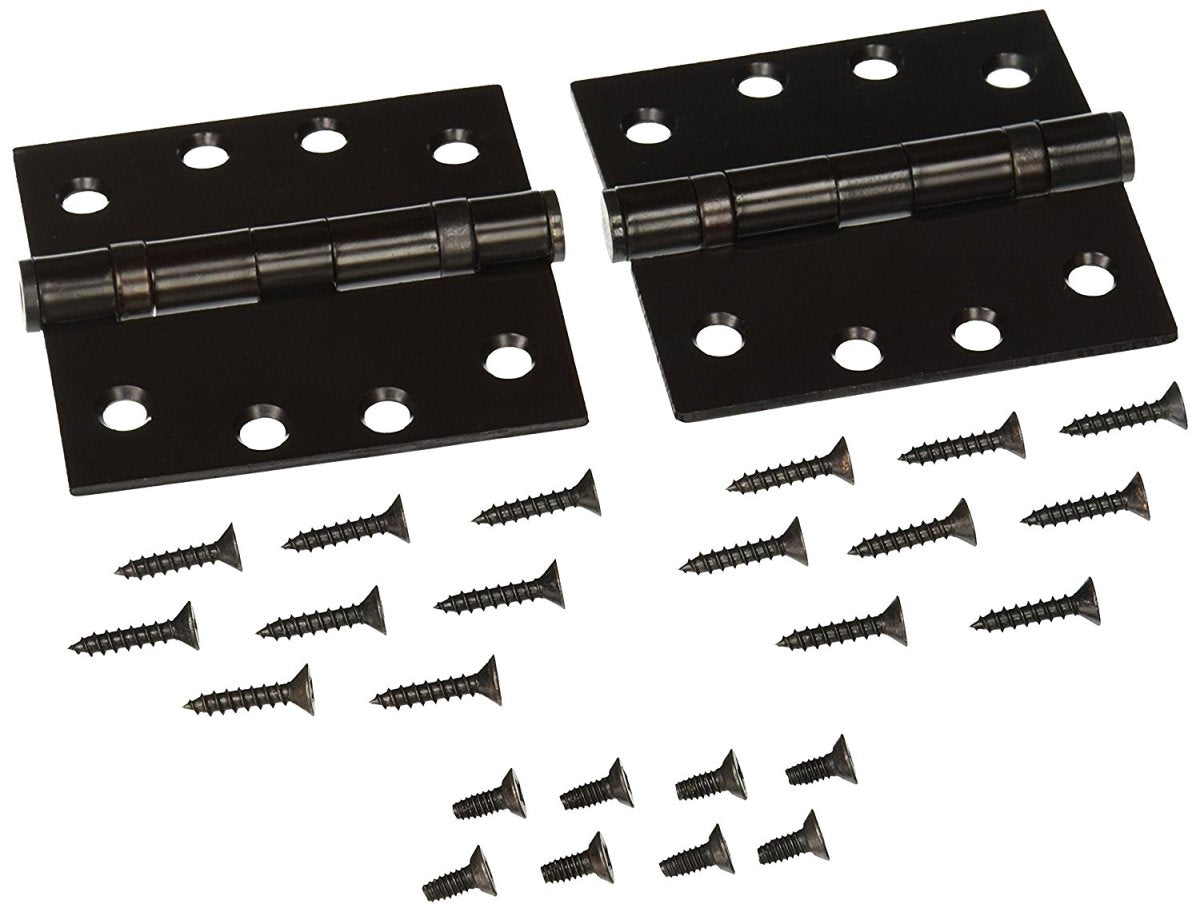 4" H x 4" W Butt/Ball Bearing Single Door Hinge