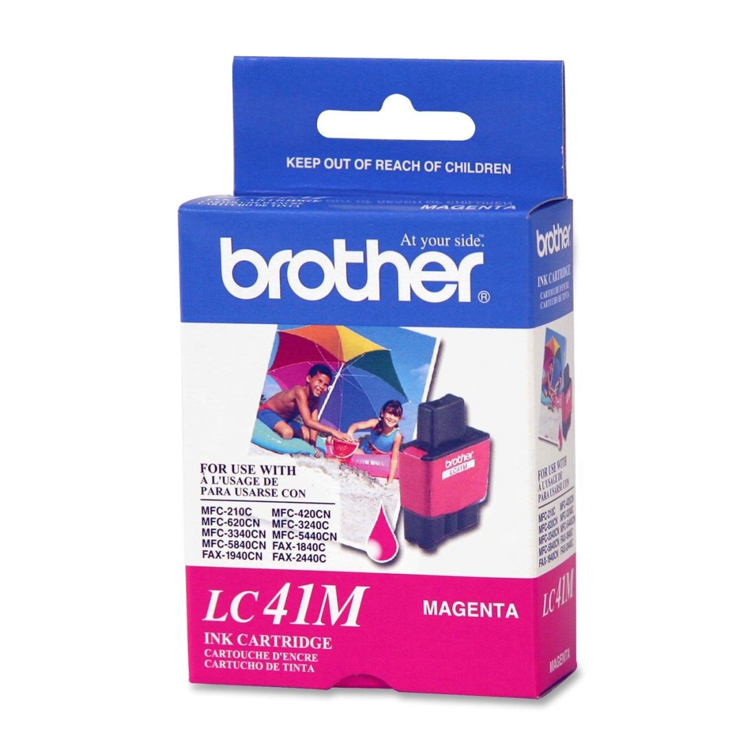 Brother LC41 Magenta Ink Cartridge