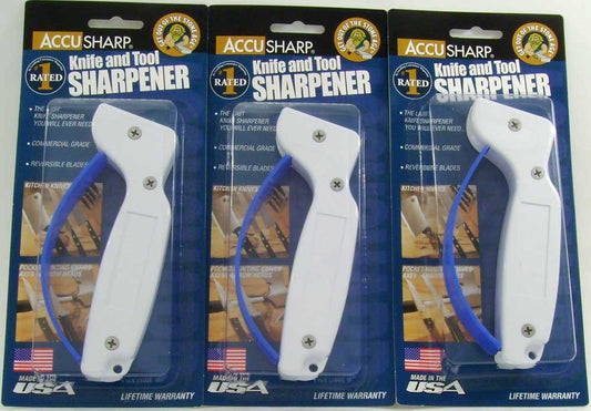 AccuSharp 001 Knife Sharpener 3 Pack