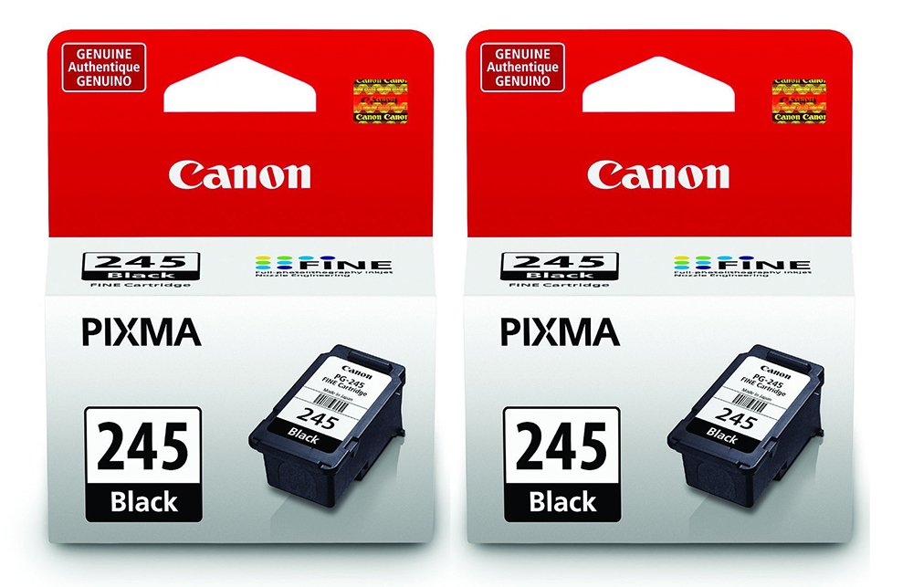 Canon PG-245 Black Ink Cartridge 2-Pack