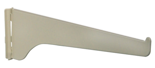 Series 80 Shelf Standard Bracket, Anochrome Steel, 8-in.