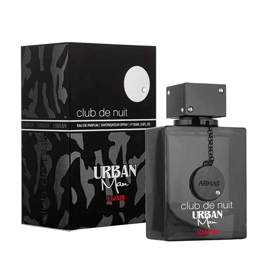 Armaf Club De Nuit Urban Man Elixir for Men Eau de Parfum Spray, 3.6 Ounce