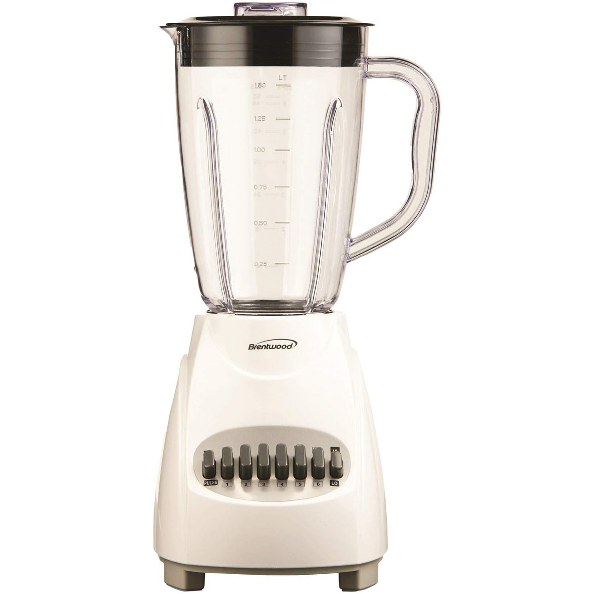 Brentwood 12-Speed Blender with Pulse, White