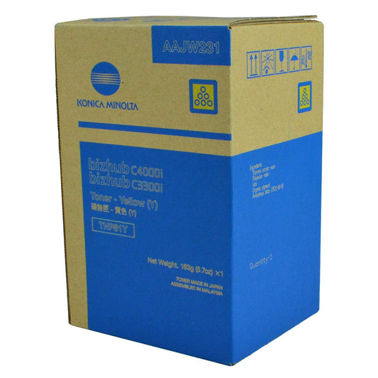 Konica Minolta Genuine OEM TNP81Y (AAJW231) Yell Toner 9K