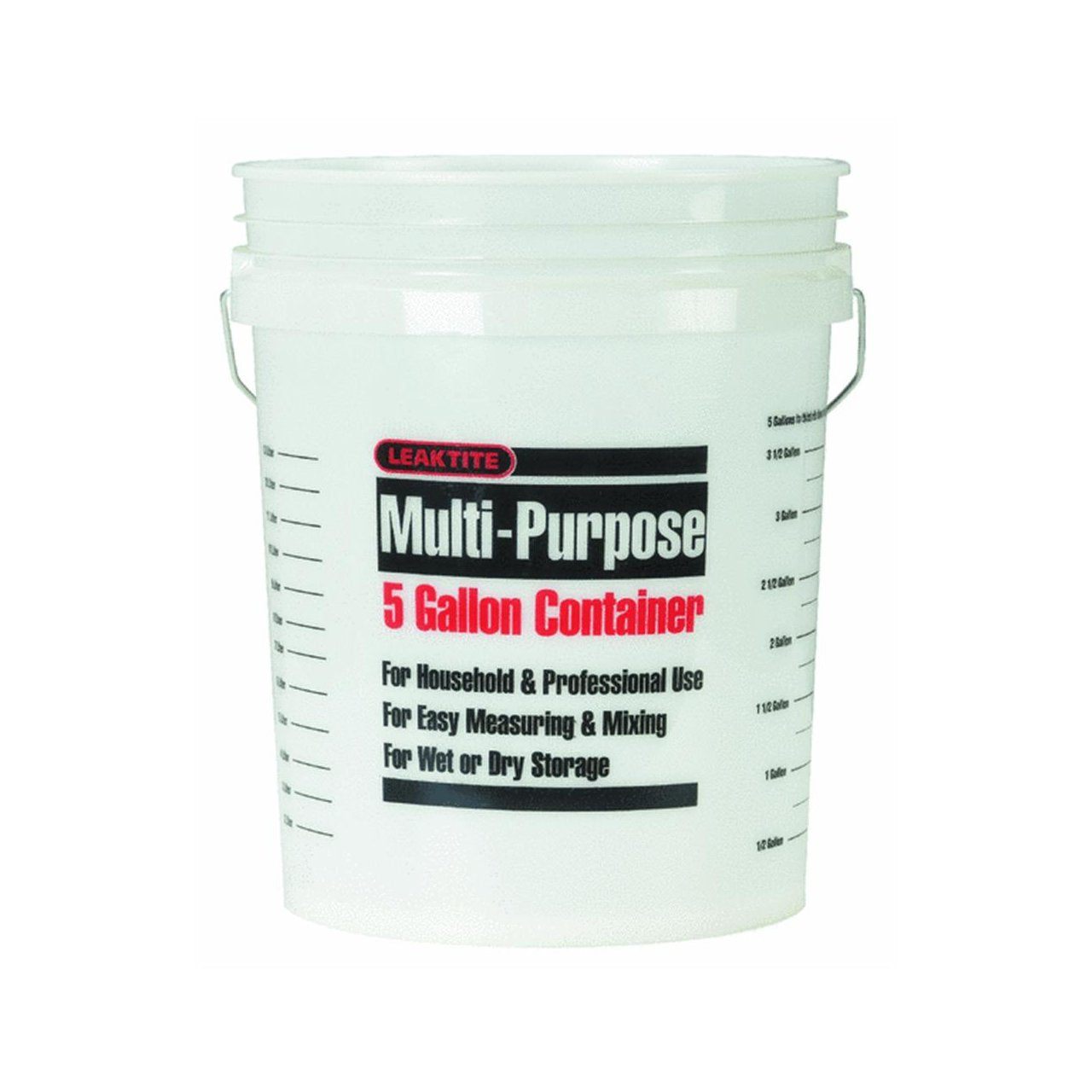 Midwest Rake 46229 5 gal Natural Multi-Mix Bucket