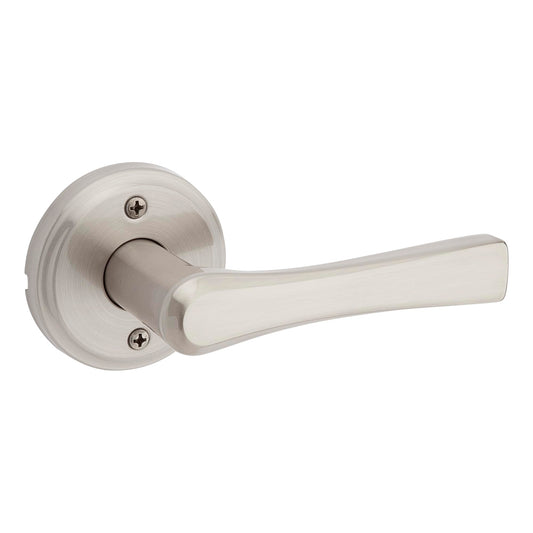 Kwikset Katella Dummy Door Lever, Satin Nickel