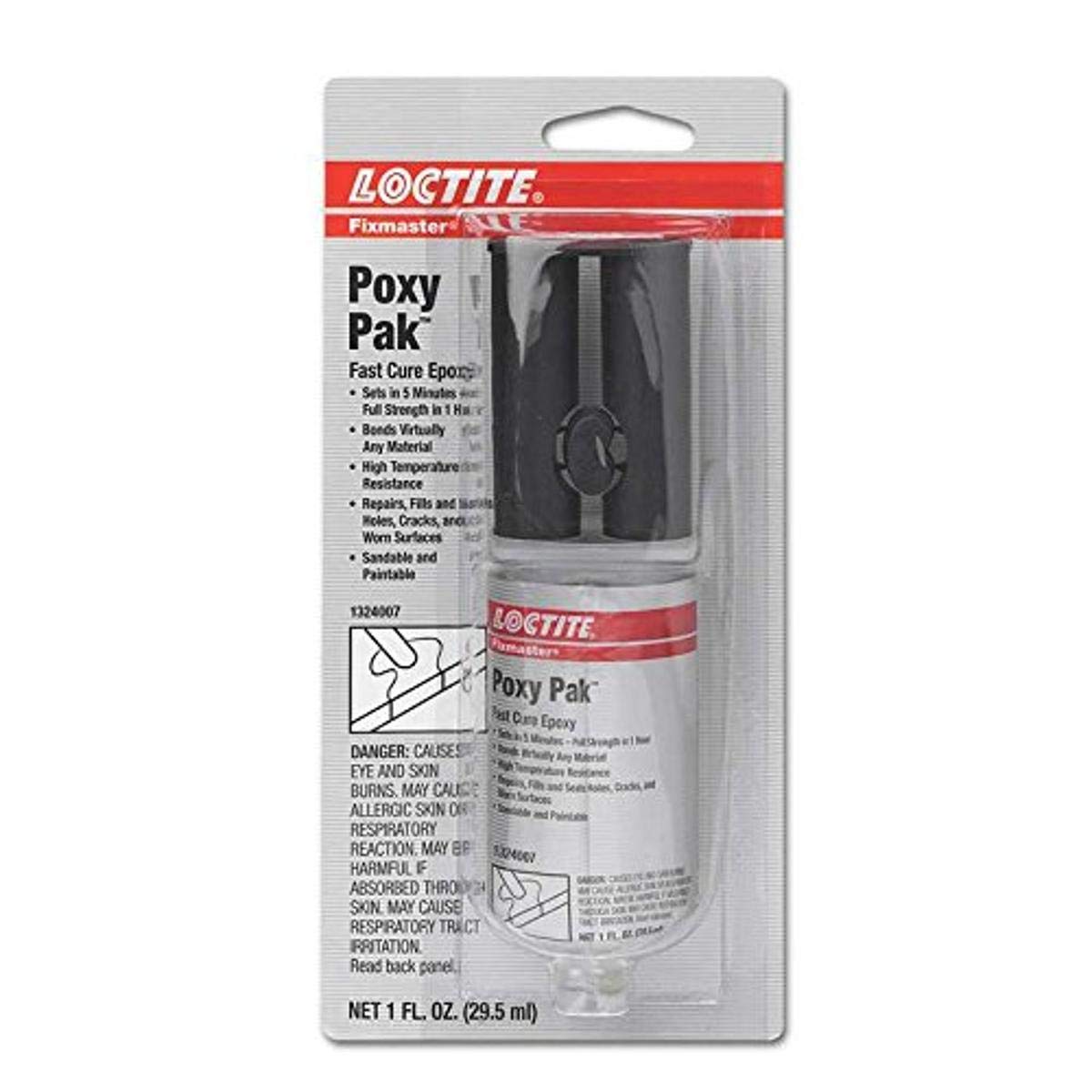 Loctite Fixmaster Poxy Pak Epoxy 1 oz 235281