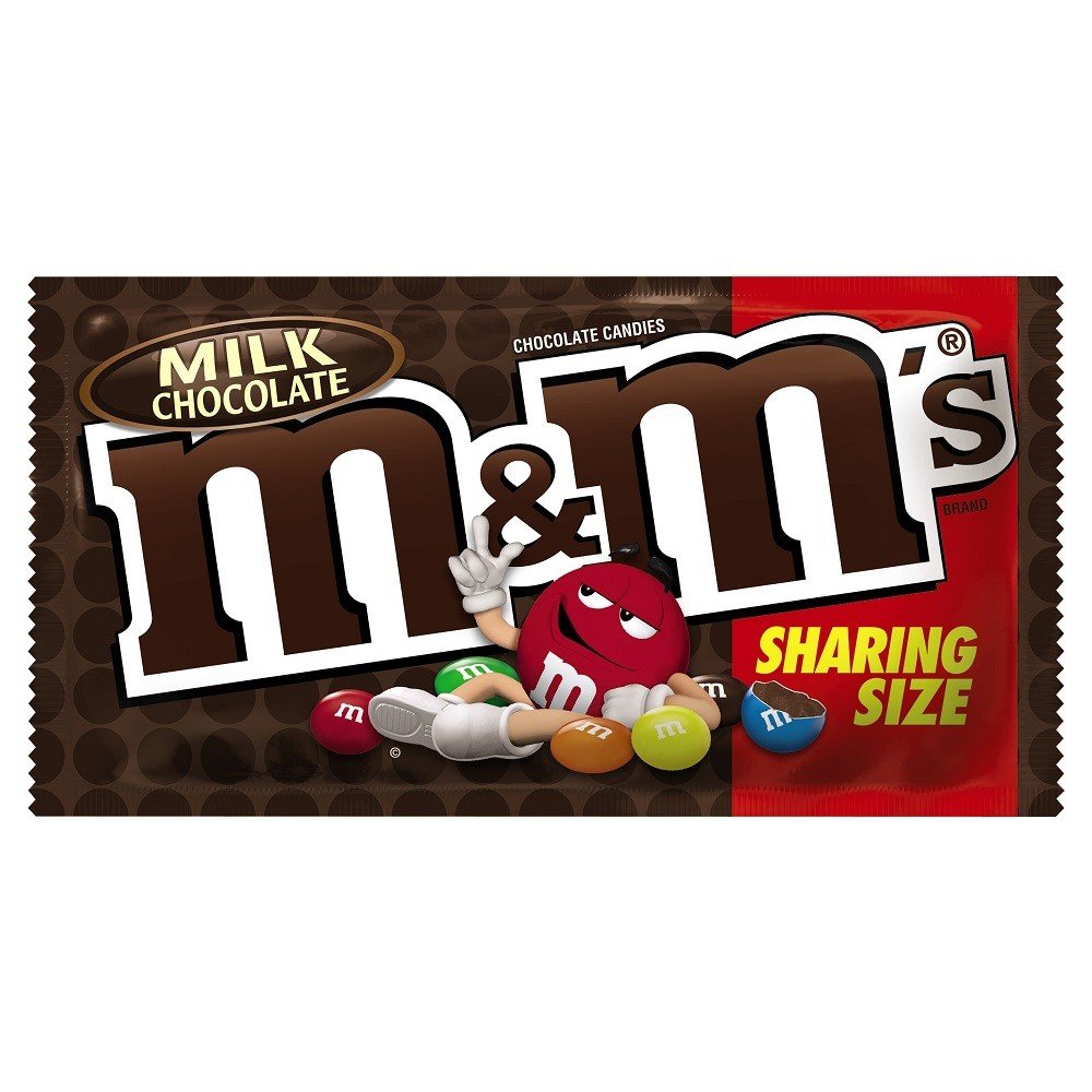 M&M'S Milk Chocolate Candy 3.14oz Pouch